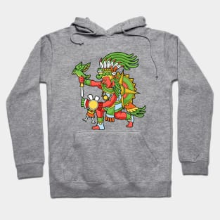 Aztec God of the Sun - Tonatiuh Hoodie